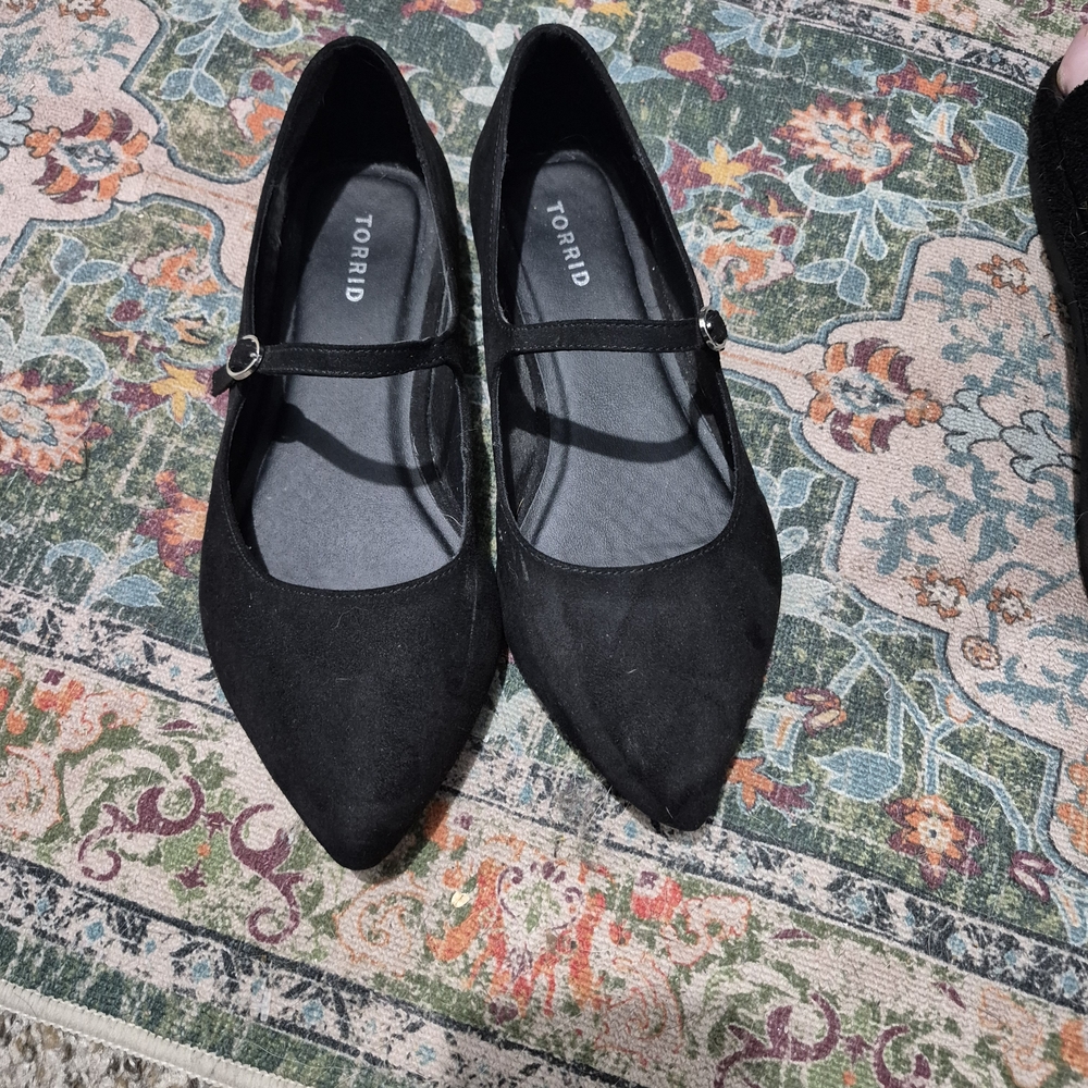 Torrid Black Mary Jane Flats